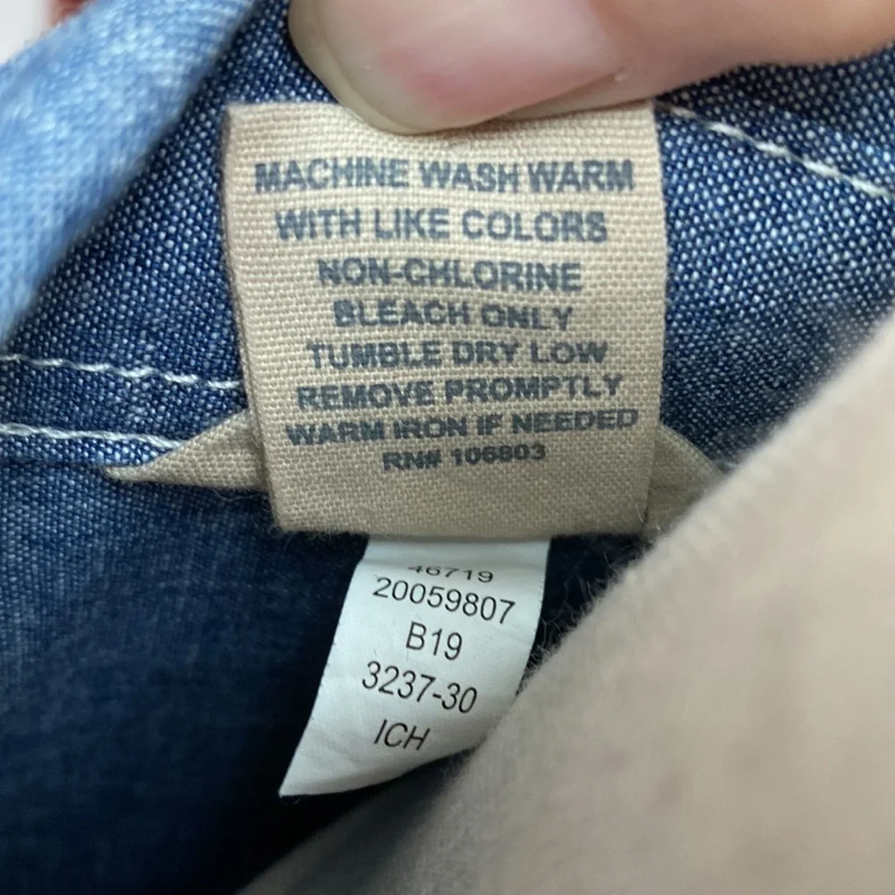 Duluth Trading Co Chambray Dress - Picture 10 of 10
